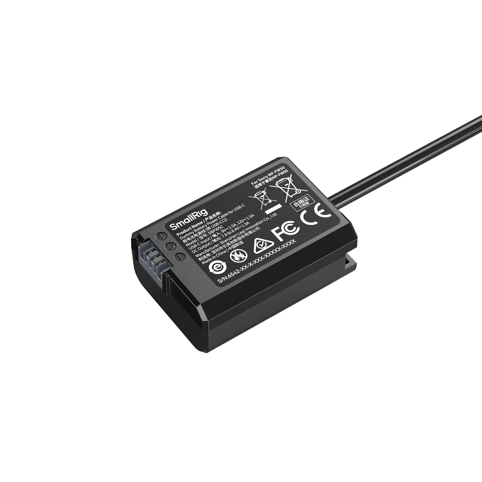 SmallRig 6542 USB-C Dummy Batt - đánh giá và giá Sony Camera Zv-E10
